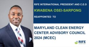 MCEC Appoints RIFE International’s CEO to 2024 Advisory Council